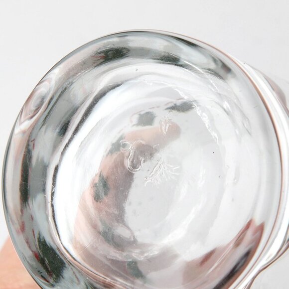 Vintage Libbey Christmas Glass Cups Highball Tumblers Tree Snowfall Pucker Base - Picture 5 of 11